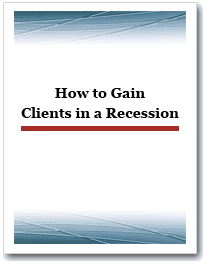 Gain Clients in a Recession